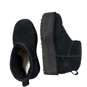 Women's Black Suede Boots